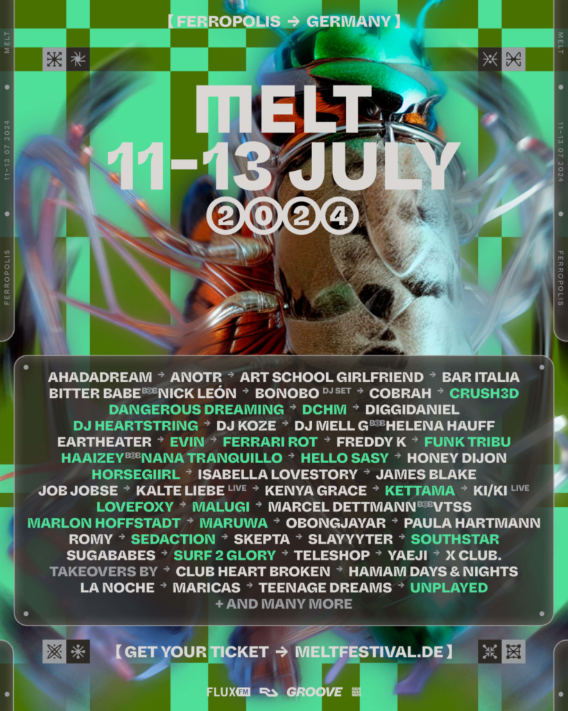 MELT Festival 2024 revela su alineación para el escenario Autoscooter